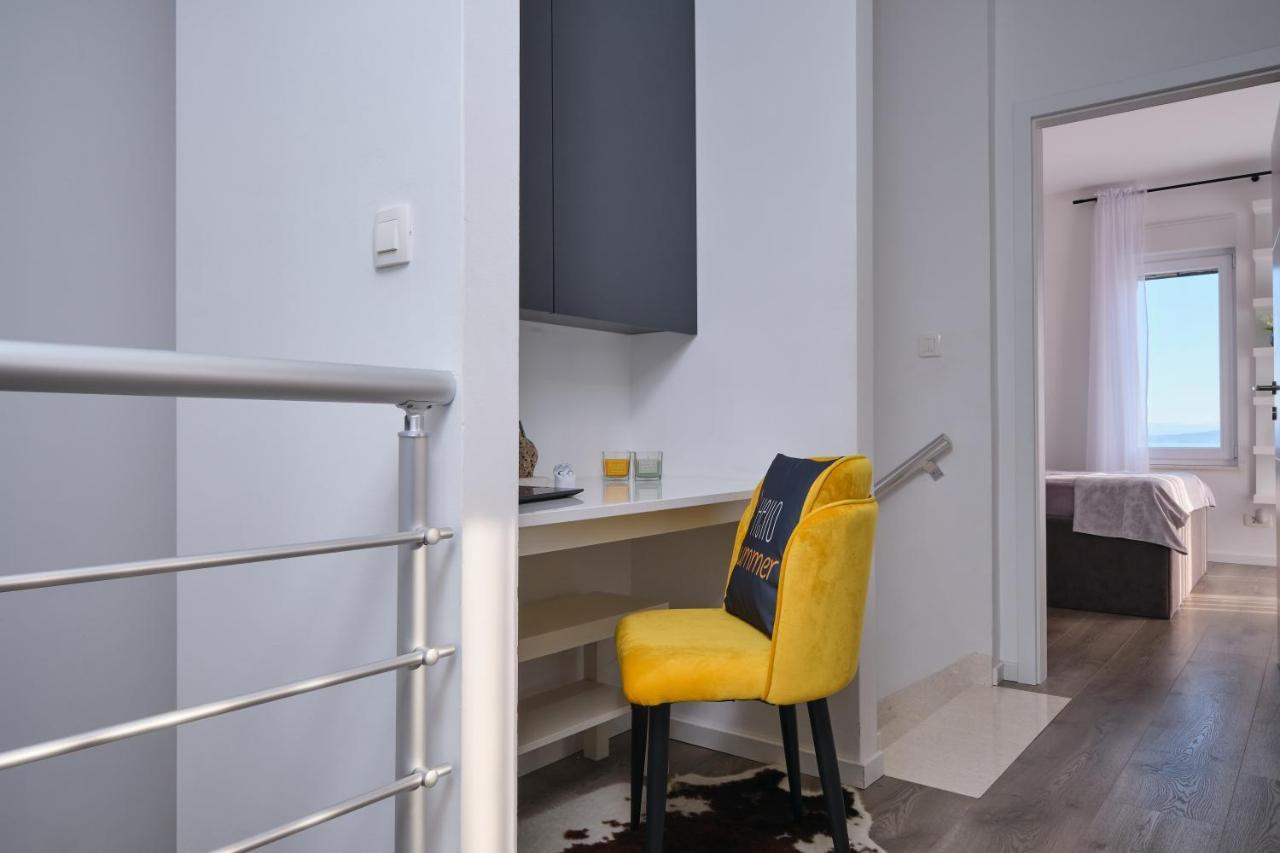 Villa Sky - Heating Pool Kaštel Novi Zewnętrze zdjęcie